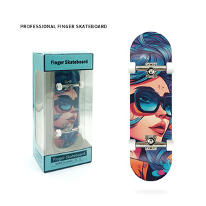 Mini <span class=keywords><strong>Skateboard</strong></span> in Legno Personalizzabile, Tavola da Fingerboard in Legno, Mini <span class=keywords><strong>Skateboard</strong></span> da Dito - Product Image 5