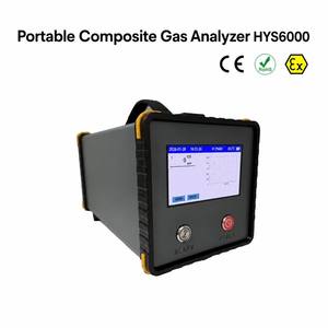 Analyseur multi-gaz de type pompe HYS6000, détecteur de gaz toxiques et inflammables CO O2 NH3 SO2 H2S CH4 - Product Image 1
