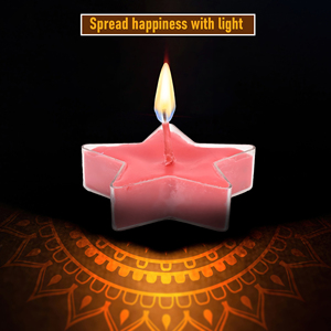 Elegante nuevo diseño de cristal Diya Daily Puja Festivales Forma de estrella de lujo Deepak Pooja Diwali Decoración Elegante nuevo diseño Diya Puja - Product Image 5