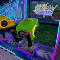 Machine d'arcade de tir à l'eau robuste pour aire de jeux intérieure, pistolet à eau pour enfants, prix