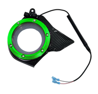 Accessoires pour Motos : Cache-ventilateur de Transmission Moto Haute Performance en Alliage d'Aluminium, Design Cyberpunk Décoratif – Nouveauté et Vente Flash