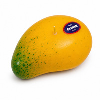 Mango-Fruchtduftkerze mit Lebensechter Simulationsform Natürliches Ätherisches Öl Parfümiert für Feiertagsgeschenke Souvenirs