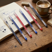 Stylo Géant Personnalisé 0,5 mm pour Signature, Promotionnel, en Plastique, avec Impression UV, Design Original, pour Bureau, Étudiants et Examens