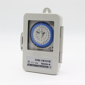 สวิตช์ตั้งเวลา WHY รุ่น TB388R 100-240V AC 20A IP53 ตัวตั้งเวลาแบบกลไกสำหรับบันได - Product Image 3