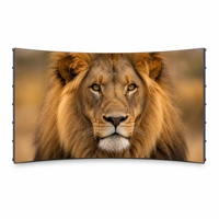 Module d'affichage LED flexible d'intérieur FFP2, écran incurvé pliable, ultra-fin 7,6 mm, épissage sans soudure, 320x160 mm, P2.0, 600 cd/m², 4200 Hz
