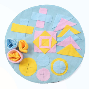 Alfombra Olfativa para Perros de Fábrica, Alfombra de Alimentación Interactiva para Mascotas, Alfombra de Forrageo Interactiva, Serie Redonda Oxford, Alfombra Olfativa para Perros - Product Image 2