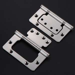 Bisagras de acero inoxidable de 4 pulgadas estilo coreano, tipo madre e hijo, apertura de 180 grados para puerta y ventana - Product Image 3