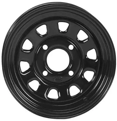 Bạc/Sơn Tĩnh Điện 12X4 5X114.3Mm Pcd Thép Mạ Kẽm Spoke Trailer Wheel