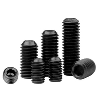 Offres Spéciales M3 M4 M5 M6 M8 M10 M12 Vis de réglage à tête hexagonale en acier inoxydable Vis de réglage à tête plate hexagonale en acier au carbone