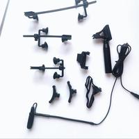 MU800 Ensemble complet de microphones pour instruments de musique professionnels avec pinces pour instruments de 8 styles pour guitare violon piano violoncelle basse