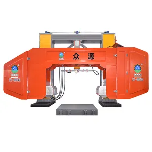 China manufacturer multiple 58 wires saw cutting machine prices for cutting granite blocks