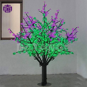 Sturdy Waterproof Outdoor Led Lilac Tree Lamp Vibrant Landscape <b>Ornament</b> Light For Holiday Display For Sale - Product Image 5