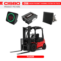 Système d'alerte de proximité pour chariot élévateur avec enregistreur de données APP, anti-collision, système Pwas, capteur de proximité pour camion