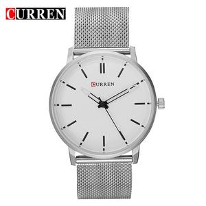 최고 브랜드 <span class=keywords><strong>Curren</strong></span> <span class=keywords><strong>8233</strong></span> 남성 비즈니스 손목시계 스테인레스 스틸 메쉬 스트랩 석영 패션 간단한 다이얼 여성 고급 시계 - Product Image 2