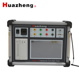 Huazheng Portable haute tension triphasé TTR mètre <span class=keywords><strong>3</strong></span> phases tour rapport testeur transformateur numérique ratiomètre - Product Image 4