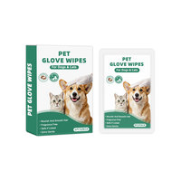 Lingettes humides pour animaux de compagnie sous marque privée Good Earth Pets Wipes, lingettes-gants pour animaux