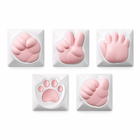 Keycap artisanal personnalisé, amélioration du clavier mécanique, décoration de bureau Kawaii, jouet tactile anti-stress, cadeau unique pour joueuse
