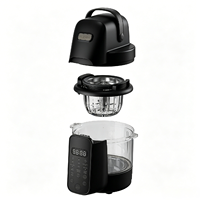 Robot culinaire pour bébé 2026, design détachable, compatible lave-vaisselle |   Robot culinaire pour bébé avec 9 fonctions prédéfinies et 3 niveaux de finesse en option