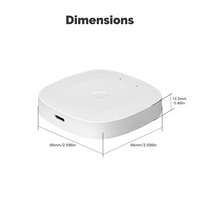 Passerelle Bluetooth MOES Tuya, concentrateur, port Type-C, alimentation, pont, automatisation de la maison intelligente, réseau sans fil