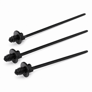 Attaches de fixation pour faisceaux de câbles automobiles, attaches à vis, attaches à pression, attaches en nylon stabilisé à la chaleur pour compartiment moteur de <span class=keywords><strong>voiture</strong></span> - Product Image 1