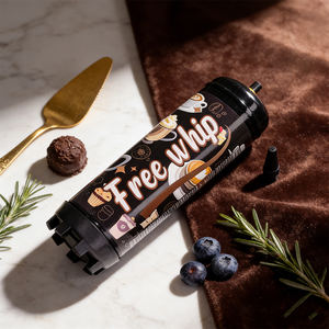 Nuevo Festival Comercial 1364g Nuevo modelo de cargadores de gas para crema batida, herramientas para postres de crema, cilindro de gas para crema - Product Image 1