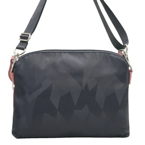 Black Camo Nylon Crossbody Bag with Pink Trim Lightweight Adjustable <b>Shoulder</b> <b>Strap</b> Multi-purpose Casual Tote for Women - Product Image 4