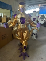 Estatua de Resina de Dragon Ball Z, Frieza en Tres Formas, Tamaño Real 1:1, Forma Final, Figura de Anime Coleccionable, Decoración