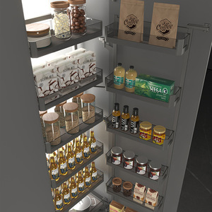 Cooper Dream Monster Snack Tall Cabinet Pull-out Basket <b>Kitchen</b> Cabinet <b>Sideboard</b> Multi-layer Storage - Product Image 2