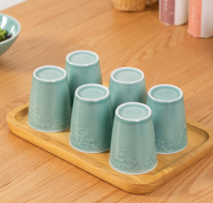 Longquan seladon desenli çay fincanı - Product Image 3