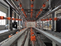 Machine à laver les palettes en plastique haute pression industrielle pour l'industrie de la viande et de la volaille