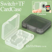 Étui en plastique pour carte mémoire d'appareil photo YUZMEI, Mini SD TF CF, grande capacité, 8 emplacements, multifonctionnel, 1CF+4SD, boîte à cartes