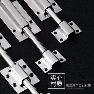 Stainless Steel Surface Mounted Bolt 8-12 Inch Thickened Material For Door <b>Window</b> Security - Product Image 2