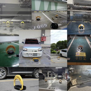 Blocco automatico della barriera di parcheggio a distanza riservato astuto dello <span class=keywords><strong>spazio</strong></span> del parcheggio elettrico di violazione di sicurezza - Product Image 6