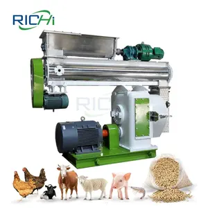 RICHI 3-4 T/H Poultry Feed Animal Food Granulator for Chicken Food