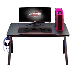 전자 스포츠 테이블과 의자 조합 세트 데스크탑 간단한 컴퓨터 테이블 홈 게임 데스크