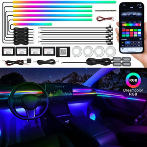 <span class=keywords><strong>Luce</strong></span> dinamica a colori 256 <span class=keywords><strong>e</strong></span> <span class=keywords><strong>luce</strong></span> di benvenuto per auto per la modifica generale del modello del veicolo - Product Image 2