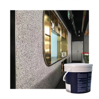Peinture en pierre de Non-lavage de résine liquide pour l'application de revêtement de bâtiment de décor de mur et de plancher