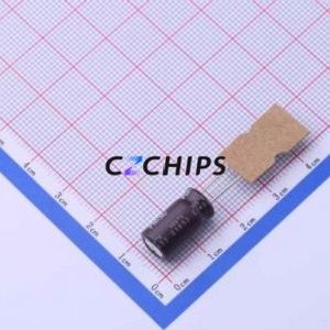 UPM1E221MPD1TD Through-Hole Aluminum Electrolytic Capacitor Through hole,D8xL15mm 220uF 20% 25V 455mA-120Hz - Product Image 2