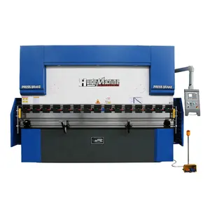 Sheet Metal Press Brake WC67K CNC Bending Machine 125T 3200 Hydraulic Press Brake