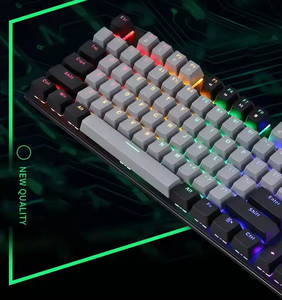 Hot Sale 87-Keys Rainbow Lights Gaming Mechanical <b>Keyboard</b> Multi-Functional with Multimedia Features - Product Image 5