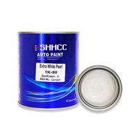 Peinture liquide pour voiture Shining Crystal White Pearl 1K, application par pulvérisation, série Pearl, effet miroir brillant
