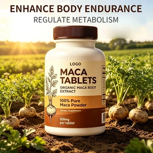 Comprimés d'extrait de racine de <span class=keywords><strong>Maca</strong></span> Pure Nature OEM ODM, soutien à la vitalité masculine, sans gluten, végétalien, améliore l'énergie physique, <span class=keywords><strong>aphrodisiaque</strong></span> masculin - Product Image 4