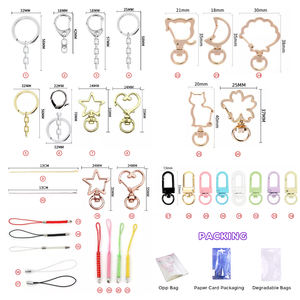 Porte-clés paillettes avec motif <span class=keywords><strong>Anime</strong></span>, en acrylique, personnalisé, avec impression claire - Product Image 5