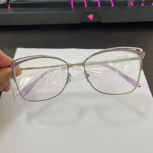 <span class=keywords><strong>2023</strong></span> nouvelle mode femmes CAT EYE lunettes le <span class=keywords><strong>Blockbuster</strong></span> arrive haute qualité en gros métal cadre optique - Product Image 4