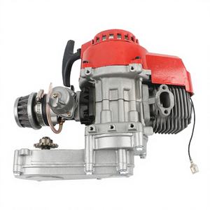 Kit moteur de mini-moto ATV 2 temps de haute qualité 47cc/49cc avec allumage CDI, démarreur à pied, 1 cylindre - Rouge - Product Image 2