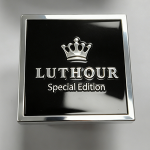 Étiquette de parfum étanche de luxe plaque signalétique personnalisée autocollant adhésif en aluminium pour l'artisanat et l'utilisation du cadre photo - Product Image 1