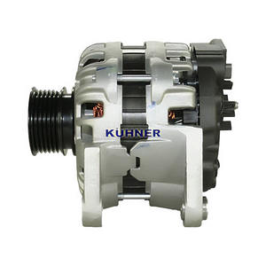 Alternateur compatible avec DACIA SANDERO 1.6 16V Bifuel Essence/Ethanol (KW : 77, CV : 105) de 01-2011 KUHNER 553952RI NEUF - Product Image 2