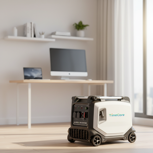 Generador de Gasolina con Inversor 5500IE, Salida Máxima de 5.5KW, Arranque Manual/Eléctrico, Monofásico 220V - Product Image 1