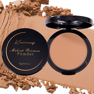 Maquillage de visage longue durée personnalisé en usine <span class=keywords><strong>poudre</strong></span> bronzante pour contour Kirrming 4 couleurs <span class=keywords><strong>poudre</strong></span> de réglage mate imperméable à l'eau à haute teneur en pigments - Product Image 2
