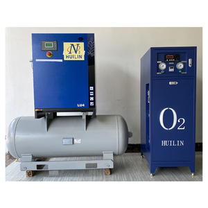 مولد أوكسجين صغير مصنع الأوكسجين الطبي 50LPM مولد غاز الأكسجين PSA 93+-3% مع ضاغط الهواء - Product Image 5